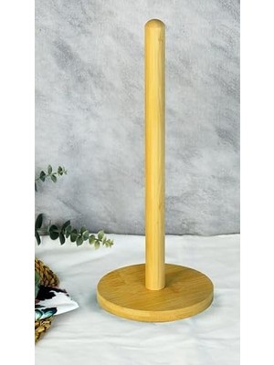 Bambu 12 cm Yuvarlak Havlu Peçetelik