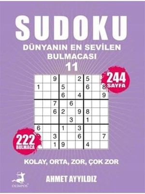 Sudoku - Dünyanın En Sevilen Bulmacası 11