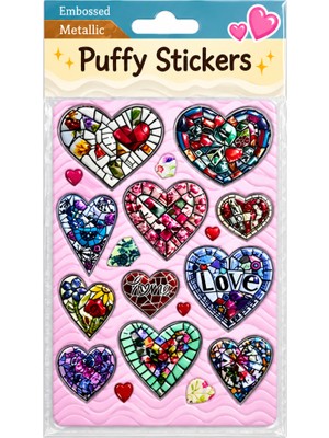 Uravas Store Puffy Stickers Kalpler