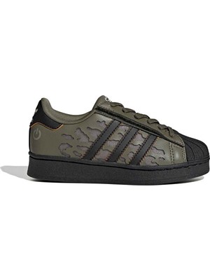 Adidas Superstar LED Lıghts Cf El C Çocuk Günlük Işıklı Ayakkabı KJ6798 Gri