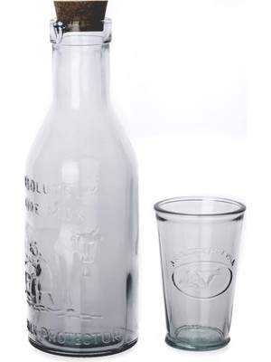 Meks Table Passion San Miguel 1 Şişe + 4 Bardak Seti