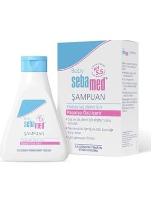 Baby Ph 5.5 Göz Yakmayan Formül Nemlendirici Etkili Papatya Özütlü Bebek Şampuanı 250 ml