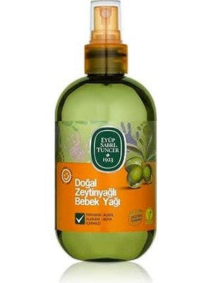 Doğal Zeytinyağlı Bebek Yağı, Pet Şişe, 1 Paket, 280 ml