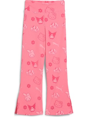 Puma Unisex Pembe Puma x Hk&fr Flared Leggings Pembe Unisex Tayt