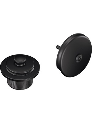 Meks Moen T90331WR Push-N-Lock Küvet Duş Tahliye Kiti 1-1/2 Inç Konular, Ferforje