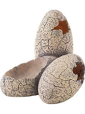 Meks Exo Terra Dinosaur Eggs, Dinosaurier Eier, Versteckmöglichkeit Und Wassernapf Für Terrarienbewohner