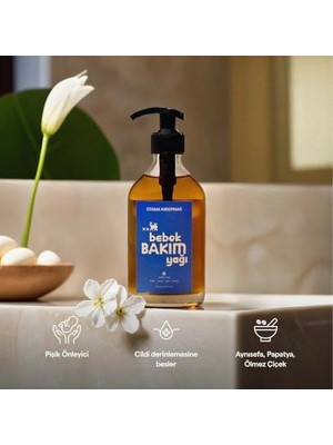 Otama Kırkpınar Doğal Bebek Bakım Yağı 200 ml