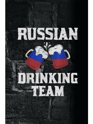 Meks Independently Published Half Graph 5 Half Wide | Russia Drinking Team Russian Flag Country B