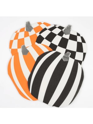 Meks Meri Meri - Mod Pattern Pumpkin Napkins - Desenli Balkabağı Peçeteler (16'lı)