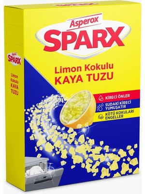 Limon Kokulu Bulaşık Makinesi Kaya Tuzu 1,5 kg