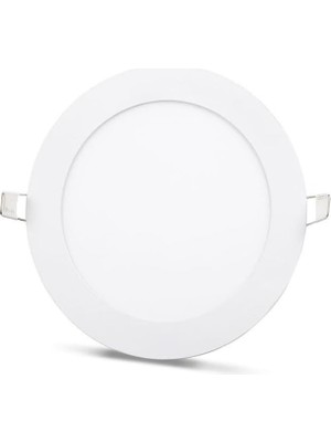 Meks 12W Slim LED Panel Sarı 3200K Sıvı Altı Gömme Spot Lamba