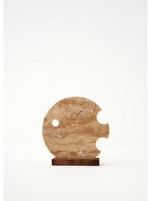 Bella Maison Ephesus Traverten Fish Dekoratif Obje Naturel (20X13X6 Cm)