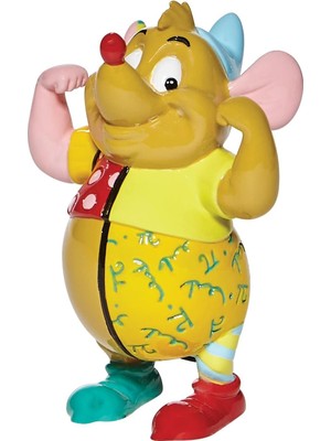 Meks Enesco By Romero Britto Cinderlla Gus 7,4 cm Minyatür Figür, Çok Renkli