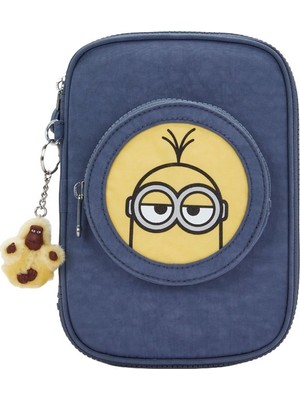 Kipling 100 Pens Window Minions Kalem Çantası Dungaree Blue KI95266MI