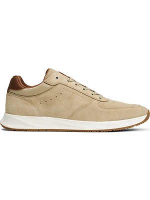 Tommy Hilfiger Erkek Bej Tommy Hilfiger Premıum Suede Hybrıd, Rbt Bej Erkek Spor Ayakkabı & Sneaker
