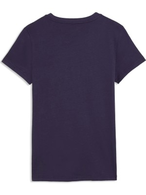 Puma Kadın / Kız Lacivert Puma Ess No. 1 Logo Tee Lacivert Kadın T-Shirt