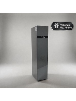 Smartjest Akıllı Giysi Bakım Dolabı..vakumlu Ütü Hediyeli      Kurutma, Ütüleme, Sterilizasyon, Dezenfeksiyon, Koku Giderme, Istenilen Kokuyu Verme Ev Tipi .   Boyut 60*44*190