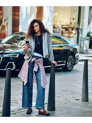 İpekyol Kemerli Barrel Fit Jean Pantolon IW6260018038629
