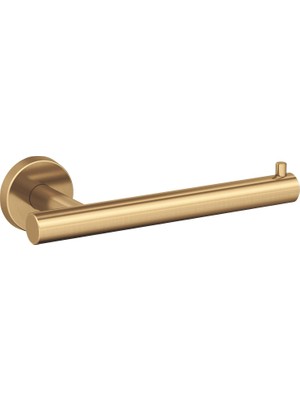 Amerock BH26540CZ | Şampanya Bronz Tek Direkli Tuvalet Kağıdı Tutacağı | 7-1/4 Inç. (184 Mm) Uzunluk Tuvalet Kağıdı Tutacağı | Arrondi | Banyo Dokusu Tutacağı | Banyo Donanımı | Banyo Aksesuarları
