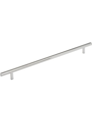Amerock Dolap Çekmece Kolu, Cilalı Krom, 32 cm Merkez Mesafesi, Çubuk Tasarım (1 Adet)