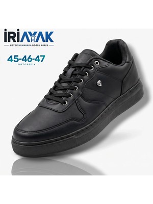 İri Ayak İriayak Erkek Büyük Numara Rahat Kalıp Sneaker Spor Ayakkabı (45-46-47-48)