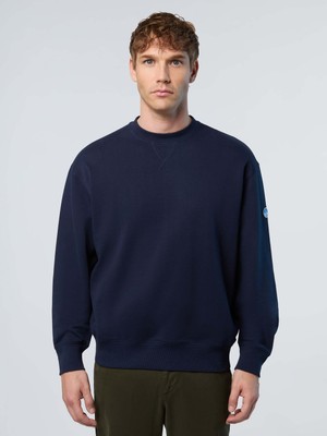 North Sails Comfor Fit Bisiklet Yaka %100 Organik Pamuk Erkek Sweatshirt