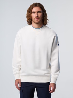 North Sails Comfor Fit Bisiklet Yaka %100 Organik Pamuk Erkek Sweatshirt