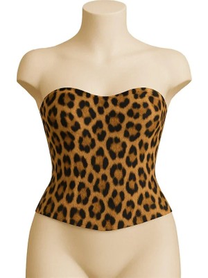 Semel Leopar Mı 9155 Terletici Korse Büstiyer