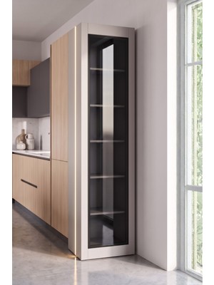 Avm 24 Nero Vitrin 45 cm Montaj Dahil