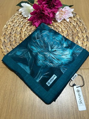 Siyane Scarf Lotus Desen Eşarp 05
