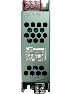 Horoz Electric VESPA-120 10A 12V 120W Iç Mekan LED Trafosu IP20 Metal Kasa