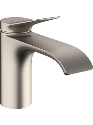 Hansgrohe Vivenis Modern 1 Kulplu 1 Delikli 15,24 cm Uzun Banyo Lavabo Bataryası Fırçalanmış Nikel, 75010821