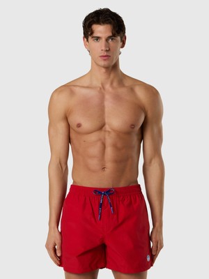 North Sails Core Regular Fit Bağcıklı Basic Hızlı Kuruyan Volley Erkek Deniz Şortu 36 Cm 