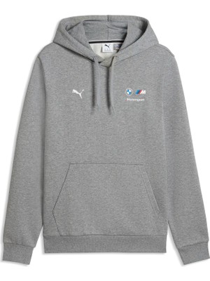 Puma Erkek Gri Puma Bmw Mms Ess Hoodie Ft Gri Erkek Sweatshirt