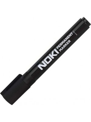 Noki Kesik Uç Permanent Markör ( Siyah )