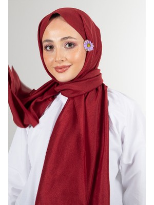 Harem Scarf Brisa Vual Şal Bordo