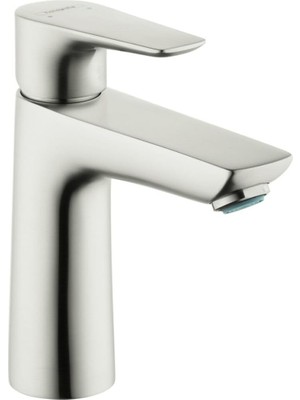 Hansgrohe Talis E Modern Kolay Kurulum Kolay Temizleme 1-Kulp 1 6" Uzunluğunda Fırçalanmış Nikel Banyo Lavabo Bataryası, 71710821