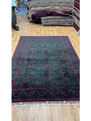 Türkmen Rug El Dokuma Afghan Halısı