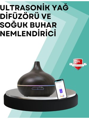 Astraltech Büyük Su Hazneli Ultrasonik Difüzör ve Oda Nemlendirici