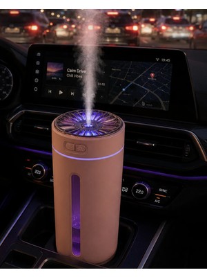 Astraltech Ultra Sessiz Çalışan Şarjlı Hava Nemlendirici ve Aroma Difüzörü