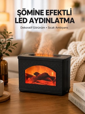 Astraltech Aromaterapi Destekli Ultrasonik Nemlendirici USB Bağlantılı Sessiz Model