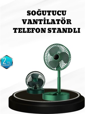Astraltech Taşınabilir Şarjlı Mini Fan – Katlanabilir Gövde, 3 Hız Kademesi