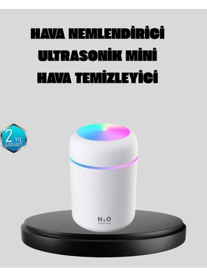 Astraltech Taşınabilir USB Mini Nemlendirici – LED Aydınlatmalı, Çift Püskürtme Modu