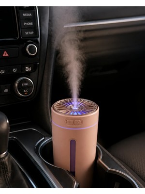 Astraltech 5 Esans Hediyeli Rgb Işıklı Şarjlı Hava Nemlendirici Aroma Difüzörü