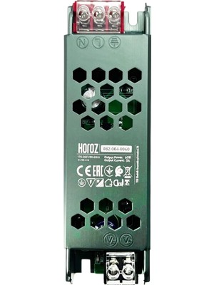 Horoz Electric Vespa-60 5A 12V 60W Iç Mekan LED Trafosu IP20 Metal Kasa