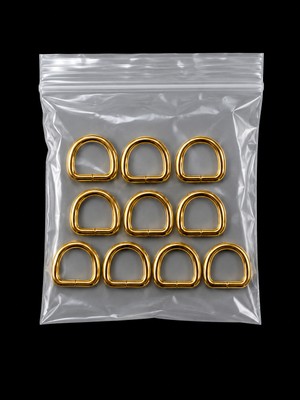 Makremos Gold D Halka (10 Adet)