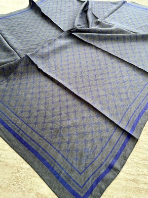 Silk Home Olinda Eşarp Gri-Mavi
