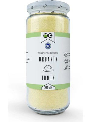 OG natural Organik İrmik 330 Gr