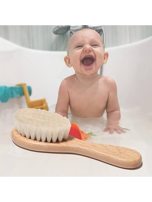 Ttt Keçi Kılı Organik Bebek Banyo Tarağı