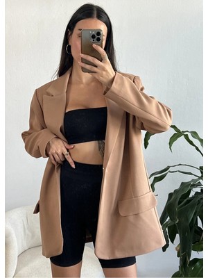 Minaaise Vizon Oversize Blazer Ceket 24022